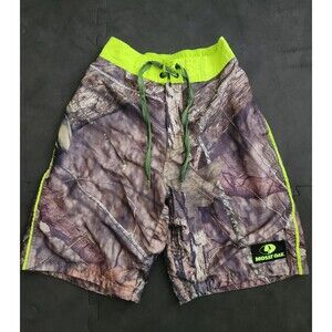 MOSSY OAK Real Tree Board Shorts Camo Trunks Hunting Men's Size Small